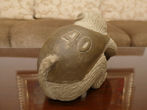 棒球石猴雕塑,嘉義,臺灣,stone collection,monkey,baseball,Taiwan | by girl Taiwan199212