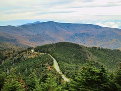 View from Mt Mitchell