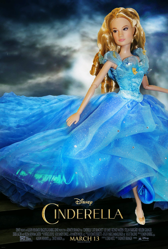 Cinderella 2015  Picked up the Disney Store Cinderella doll
