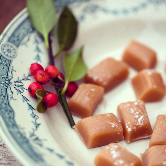 Homemade caramels {Instagram}