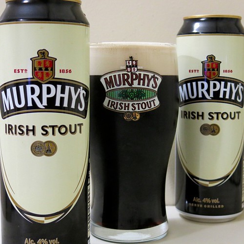 T-shirt Unisex Murphy's Irish Stout – Stile Vintage Indossato, Cotone 100%, Nero (S-5XL)