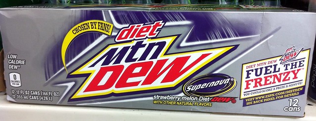 Diet Mtn Dew Supernova 12 pack (2011)