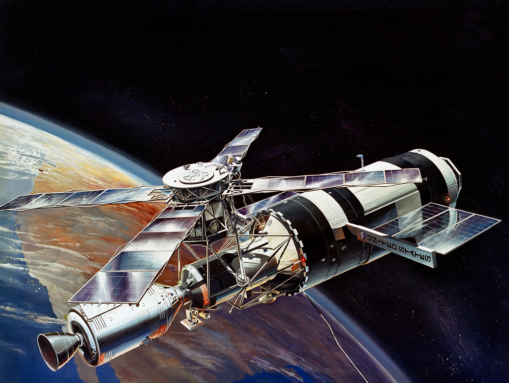 Artist's Concept of the Skylab Space Station Cluster | Flickr