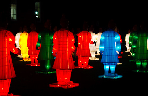 Chinese Warrior Lanterns