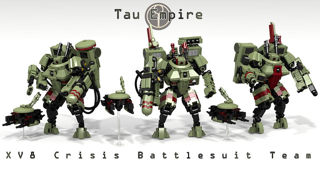 Tau Crisis Battlesuit Team