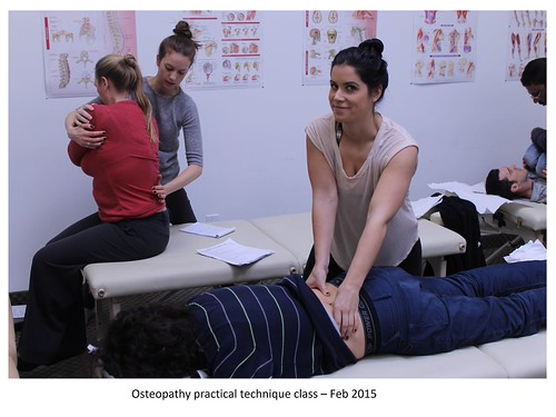Osteopathy practical technique class – Feb 2015 | by nationalacademyofosteopathy