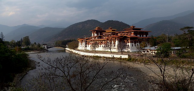 Dzong, Punakha, Bhutan