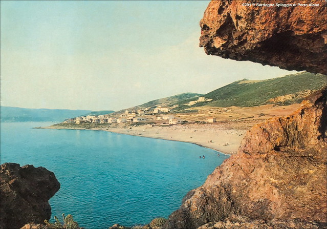 Italia.Sardegna. Year 1981. Spiaggia di Porto Alabe