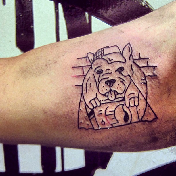 Dirty dog #dog #camera #tattoo #taipei #tattoos #ampm #ign… | Flickr