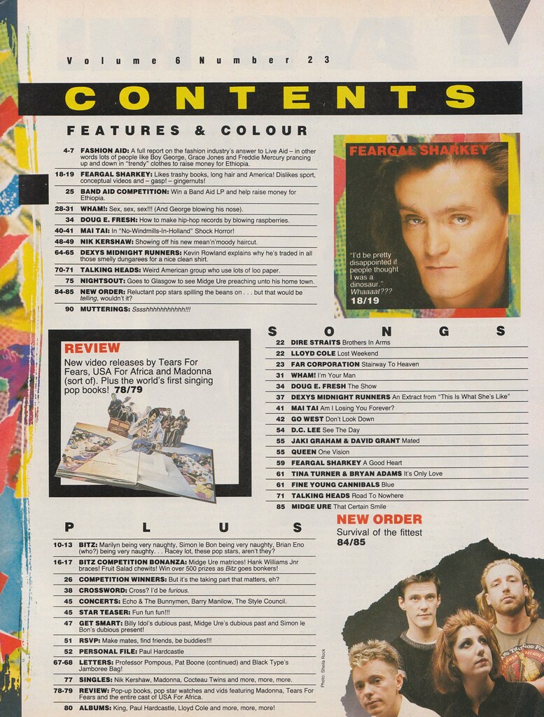 Smash Hits, November 20, 1985 – p.03