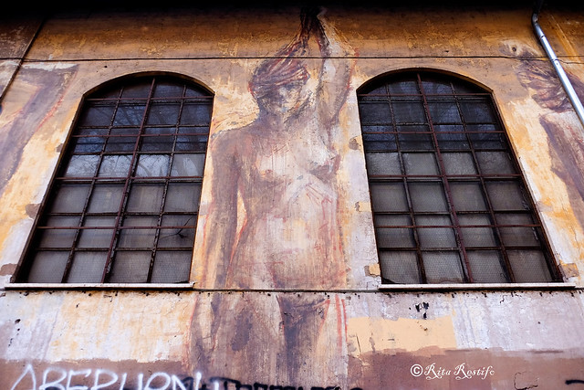 Roma. San Paolo. Urban art. 