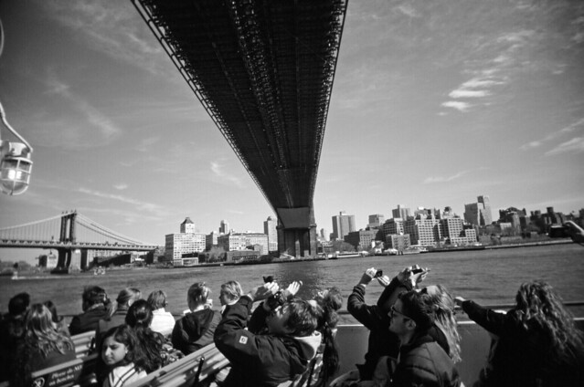 Tourists under the Manhattan Bridge - Explore May 26th, 2013 - Thanks, everyone! :-)