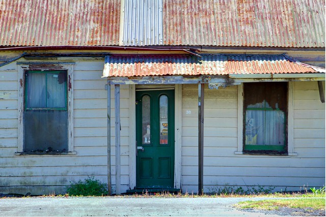 Old house, Kopu, Thames-Coromandel, New Zealand