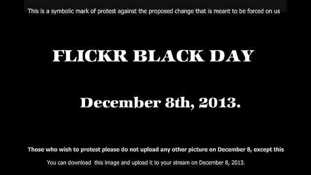 Flickr Black Sunday December 8th