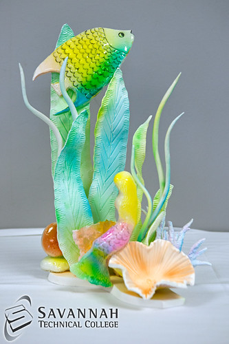 Sugar Showpieces January 2014 - Mermaid on a Shell
