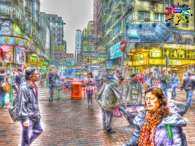 Hong Kong >>>Street scene