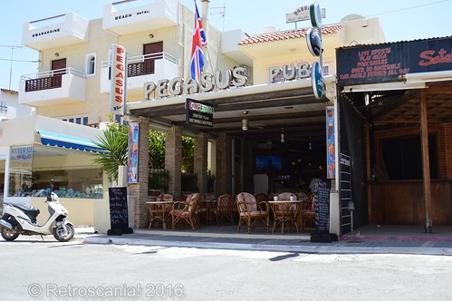 Pegasus Pub - Stalida (Stalis), Crete, Greece 24.05.15