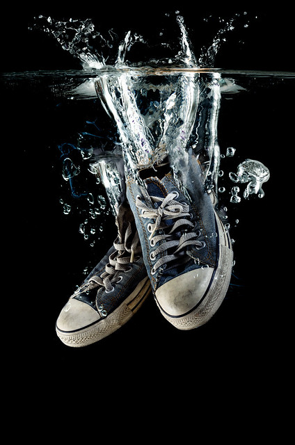 Splashing Sneakers