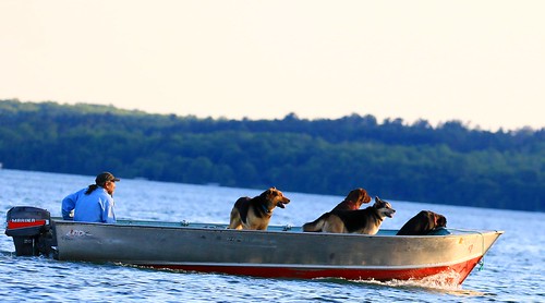 lake dogs minnesota reis larry boating leech