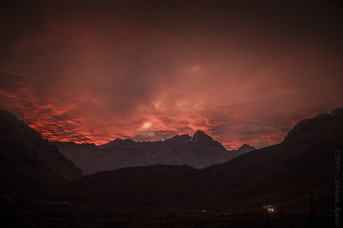 sunset red sky naturaleza sun nature argentina argentine clouds fantastic andes