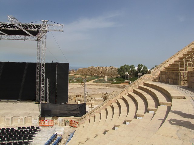 The Roman Theater of Caesarea