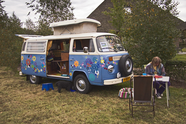 Outdoor life with hippie bus anno 2013 ☺! (3246)