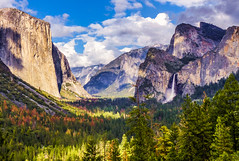 "Majestic Yosemite National Park" Tunnel View