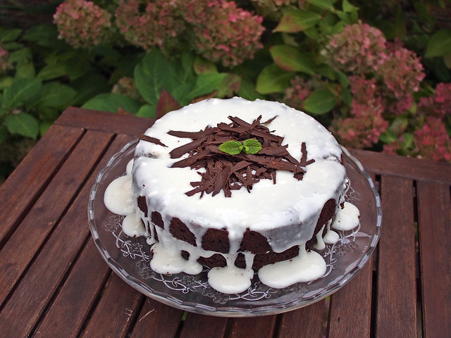 Homemade Beetroot Chocolate Cake with Cream Cheese Icing