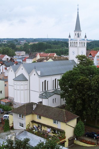 church architecture town poland bytów