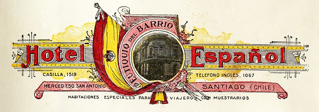 El Hotel Español abierto por Eutiquio del Barrio estaba en Merced esquina San Antonio allá por 1920