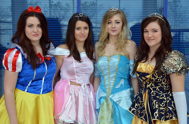 Disney Princesses at Birmingham Comic-Con
