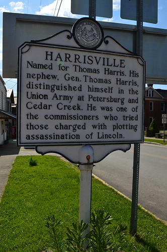 county wv westvirginia marker historical ritchie harrisville
