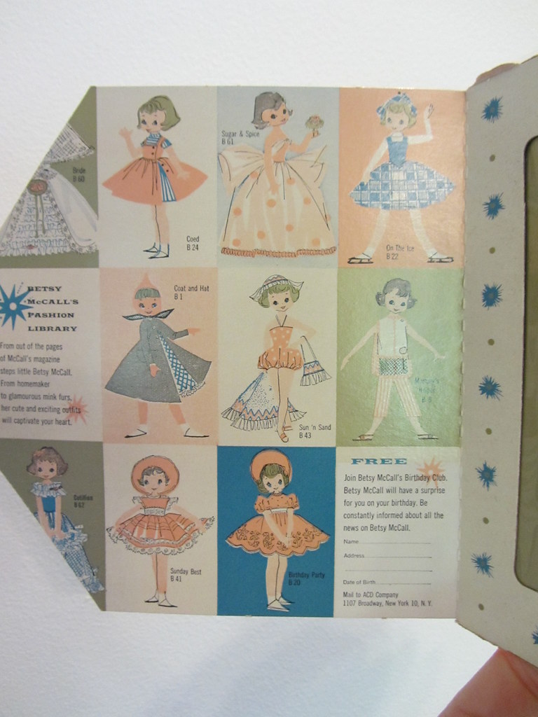7) Vintage Betsy McCall Packaging and Fashions (Flea Mark… | Flickr