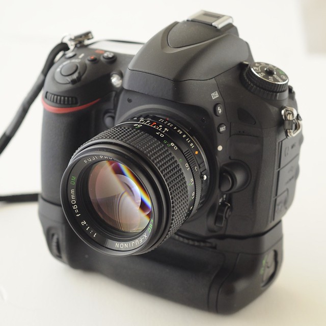 Nikon D600 + Fujinon 50mm F1.2 EBC + grip
