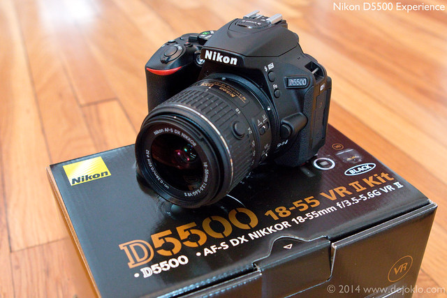 Nikon D5500 - Unboxing