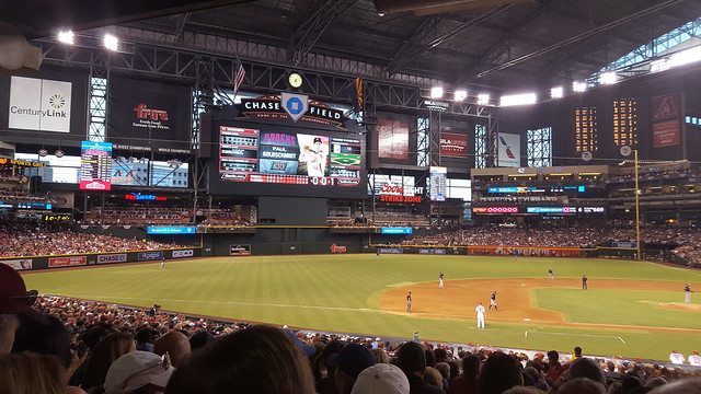 Chase Field - Third base side (home side)