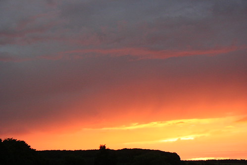 Sunset by demeeschter, sunset sky luxembourg junglinster