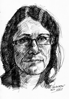 Julia Sattout for JKPP | Pen on canson. www.flickr.com/group… | Flickr