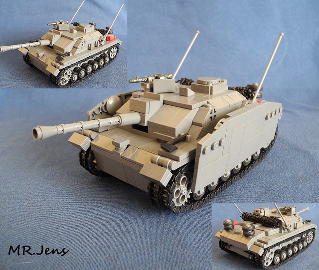 Sturmgeschütz III Ausf G Late WWII LEGO