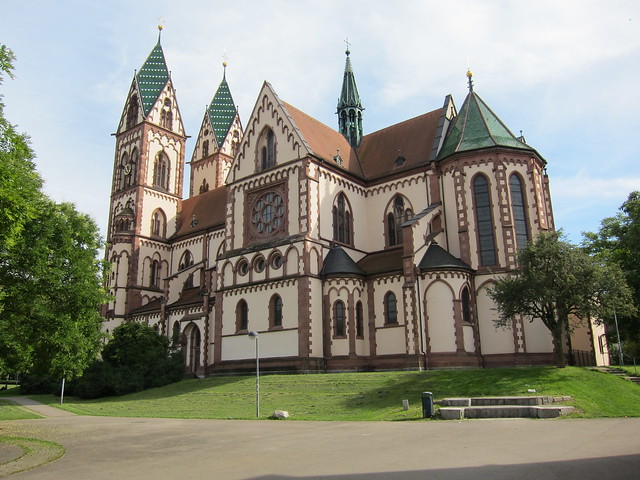 Freiburg, the Catholic Sacred Heart Church (2)