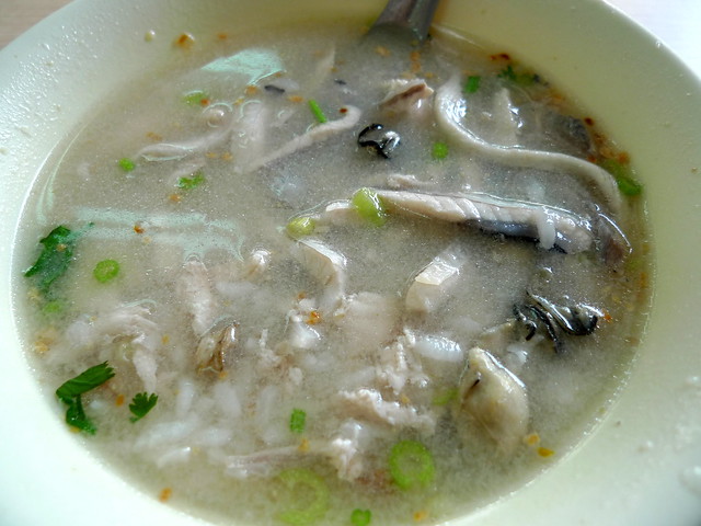 Milkfish congee