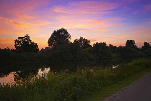 sunset canon river eos cloudy severn worcester 5dmarkiii