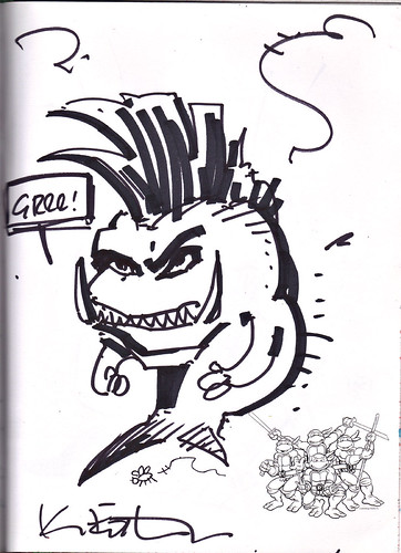 “FRUSTRATED XEVER; FAST FISHFACE” by Kevin Eastman (( 2013 )) by tOkKa