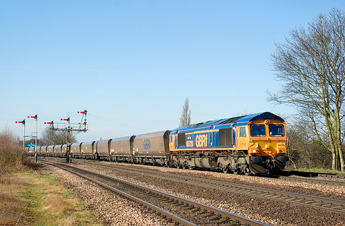 GBRf 66. | 66729 Derby County has just passed Barnetby East … | Flickr