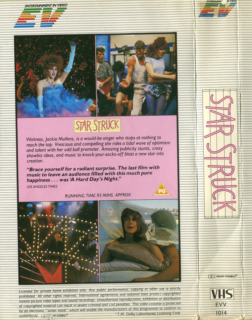 Starstruck VHS