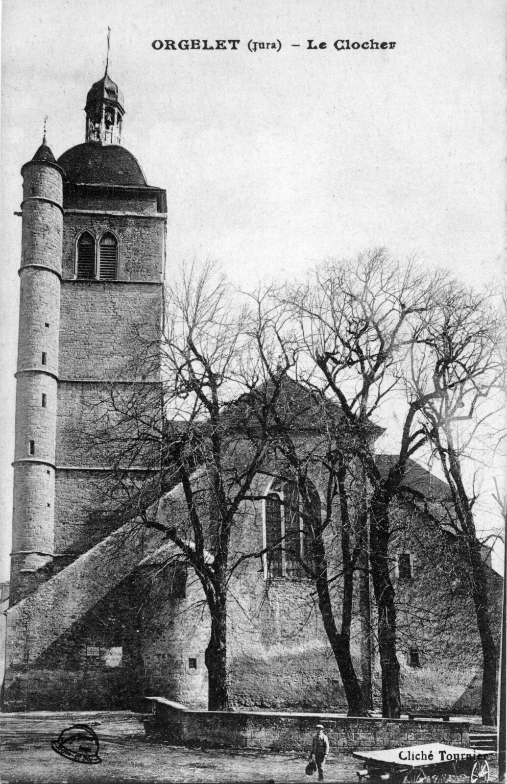 Orgelet (Jura) - le clocher
