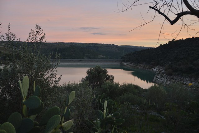 Sunset in Santa Rosalia Dam - part 2