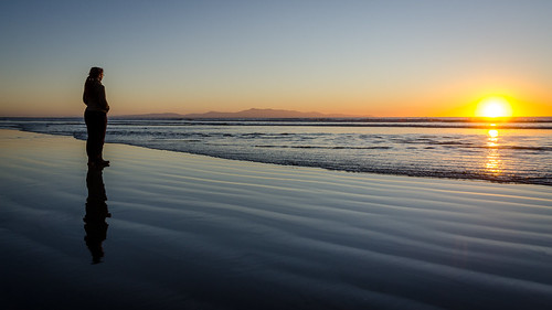 Oreti Beach reflections by Kathrin & Stefan, foveauxstrait oretibeach rakiura stewartisland tasmansea backlight beach island nature ocean outdoor