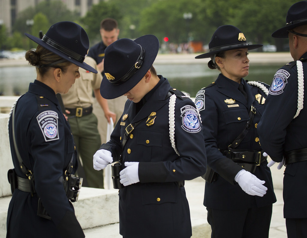 Customs and Border Protection, Office of Field Operations Honor Guard Team ...