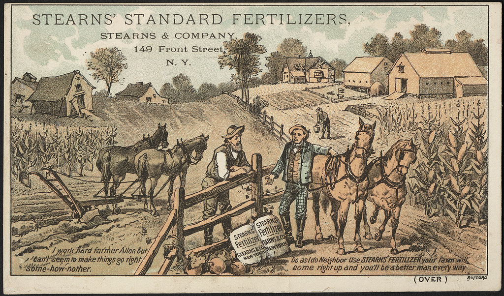 Stearns' standard fertilizers (front)